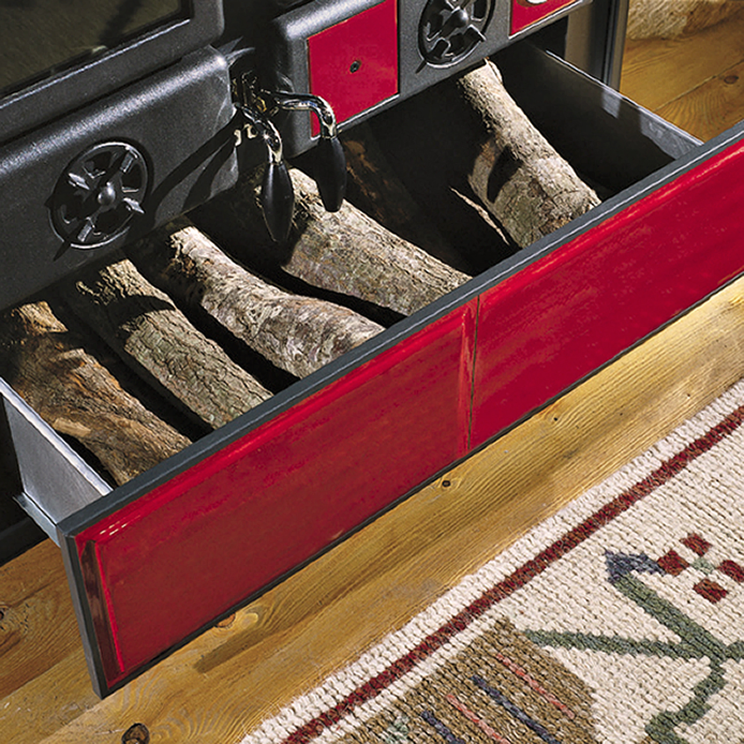 Cuisinière à bois avec bouilleur La Nordica Termorosa DSA Liberty Bordeaux – Image 3