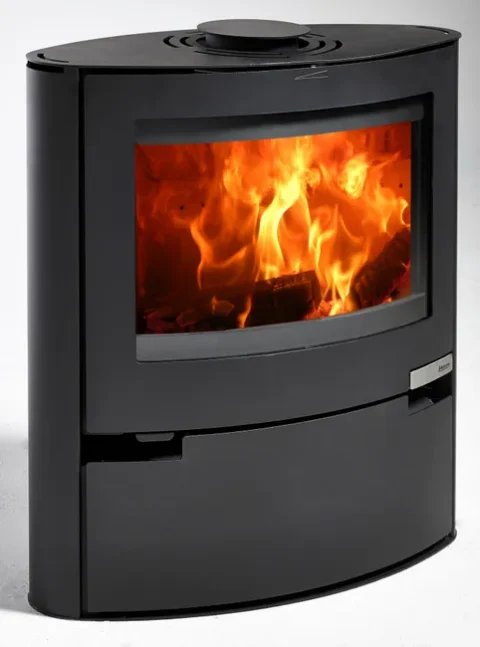 Poêle à bois ADURO 15 noir, 6.5 kW