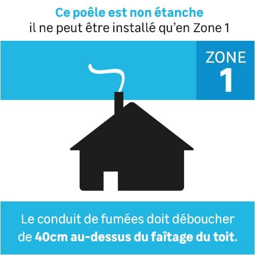 Poêle à bois ADURO 15 noir, 6.5 kW – Image 5